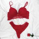Conjunto lingerie vermelho