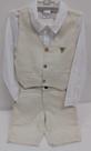Conjunto Linho Social + Colete Luxo Menino Paraiso Rf 17084