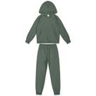 Conjunto Longo Básico Com Capuz Moletom Infantil Unissex Marisol - 12