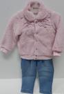 Conjunto Longo Bebê Menina Paraiso Calça Jeans Inverno 14653