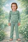 Conjunto Longo Calça e Blusa Infantil Menina Elian Cor:Modelo 05Tamanho:06