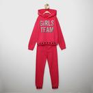 Conjunto Longo Infantil Kyly Moletom Com Capuz Girls Team Menina Conjunto Longo Infantil Kyly Moletom Com Capuz Girls Team Menina