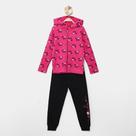 Conjunto Longo Infantil Kyly Moletom Peluciado Com Capuz Pandinhas Menina Conjunto Longo Infantil Kyly Moletom Peluciado Com Capuz Pandinhas Menina