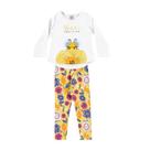 Conjunto Longo Infantil Menina Blusa Legging Abelhinha BG