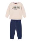 Conjunto Longo Kyly 1001600 Infantil Menino Urban Moletom T. 04/08