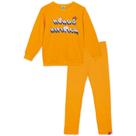 Conjunto Longo Moletom Infantil Feminino Mundo Ripilica-Tamanho 2