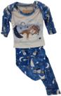 Conjunto Longo Plush Pijama Bebe Menino Luxo Lessa Kids 7752