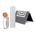 Conjunto Loop Fiskars com cortador rotativo, lâmina de 45 mm e régua para costura Conjunto Loop Fiskars com cortador rotativo, lâmina de 45 mm e régua para costura