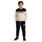Conjunto Luc.Boo Infantil Blusão E Calça Jogger Azul Marinho Conjunto Luc.Boo Infantil Blusão E Calça Jogger Azul Marinho