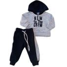 Conjunto Luc.Boo New To The Crew Cinza Inverno Conjunto Luc.Boo New To The Crew Cinza Inverno