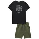 Conjunto Luc.Boo Oh Boy Preto Summer