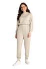 Conjunto Lunender Em Moletom Leve Creme