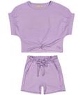 Conjunto Lurex Infantil Trick Nick Roxo