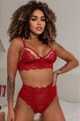 Conjunto Luxo Illusion Elegância com Calcinha Hot Pant Vermelho G - Lingerie Sensual Conjunto Luxo Illusion Elegância com Calcinha Hot Pant Vermelho G - Lingerie Sensual