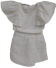Conjunto Luxo Menina Blusa + Shorts Saia Pérolas Lessa K177