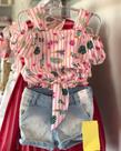 - Conjunto Luxo Paraiso Menina Infantil Shorts + Blusa Cd 8726 - Conjunto Luxo Paraiso Menina Infantil Shorts + Blusa Cd 8726