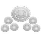 Conjunto Lyor 7 Pecas para Sobremesa de Vidro Angel 220444