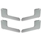 Conjunto Maçaneta Porta Gol G4 Cromada - Universal