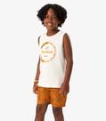 Conjunto Machão Com Bermuda Infantil Rovi Kids Bege