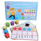 Conjunto magnético de dez quadros Math Manipulatives ZazzyKid