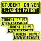Conjunto magnético Student Driver BFXM Please Be Patient x4
