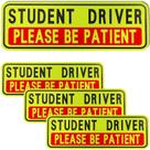Conjunto magnético Student Driver BFXM Please Be Patient x4