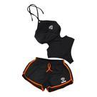 Conjunto Maio Com Bojo Refletivo + Short - Gringas