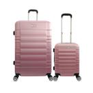 CONJUNTO MALA DE VIAGEM RÍGIDA 4 RODAS DUPLA 360º ABS CHX