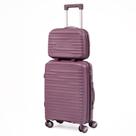 Conjunto malas para viagem expansível 2 peças, mala de bordo e frasqueira, modelo pp033