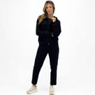 Conjunto Malwee Jaqueta com Capuz e Calça Reta Feminino