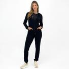 Conjunto Malwee Moletinho Jaqueta com Capuz e Calça Jogging Feminino