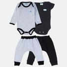 Conjunto Manabana 2 Bodys e 2 Calças Saruel Menina ou Menino