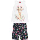 Conjunto Manga Curta Juvenil Menina Bee Loop Ref. 13947