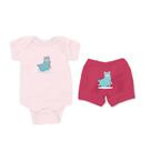 Conjunto Manga Curta Lhama Festeira