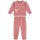 Conjunto Manga Longa Lilica Ripilica Flowers Rosa