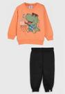 Conjunto Manga Longa Zig Zig Zaa Infantil Dinossauro