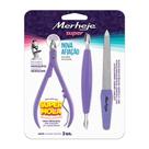 Conjunto Manicure Merheje Basic Lilas Conjunto Manicure Merheje Basic Lilas