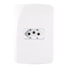 CONJUNTO MARGIRIUS B3 COM PLACA 4X2 1 TOMADA 2P+T 20A PA019482 BRANCO 672840 - Ideal para instalação elétrica CONJUNTO MARGIRIUS B3 COM PLACA 4X2 1 TOMADA 2P+T 20A PA019482 BRANCO 672840 - Ideal para instalação elétrica