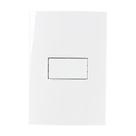 Conjunto Margirius Sleek com Placa 4x2 Simples PA016017 Branco - 675644 Conjunto Margirius Sleek com Placa 4x2 Simples PA016017 Branco - 675644