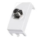 Conjunto Margirius Sleek Módulo Tomada Antena Coaxial 75 Ohms Branco 673307 Conjunto Margirius Sleek Módulo Tomada Antena Coaxial 75 Ohms Branco 673307