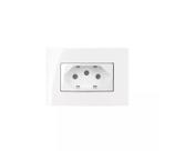 Conjunto Margirius Tomada 10A P/Móvel 65x45mm Sleek