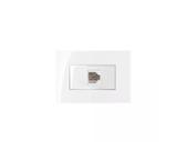 Conjunto Margirius Tomada Rede RJ11 P/Móvel 65x45mm Sleek Conjunto Margirius Tomada Rede RJ11 P/Móvel 65x45mm Sleek