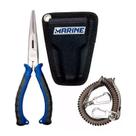 Conjunto Marine Sports de Alicate de Bico, Bainha e Cordão de Segurança MS-SRP (19cm)