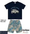 Conjunto Masc Infantil Safari Rovitex Conjunto Masc Infantil Safari Rovitex