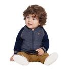 Conjunto Masculino Bebê Alakazoo Moletom Felpado com Zíper Conjunto Masculino Bebê Alakazoo Moletom Felpado com Zíper