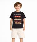 Conjunto Masculino Camiseta E Bermuda Select Bege