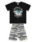 Conjunto Masculino Danger Rovitex Kids Preto Conjunto Masculino Danger Rovitex Kids Preto