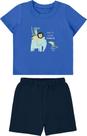 Conjunto masculino de camiseta e bermuda marca Malwee - 120392 Conjunto masculino de camiseta e bermuda marca Malwee - 120392