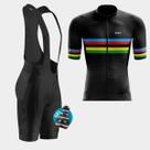 Conjunto Masculino de Ciclismo - Camisa Mundial Premium e Bretelle Forro de Gel