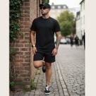 Conjunto Masculino de Verão Camiseta + Shorts Texturizado Leve e Super Confortável